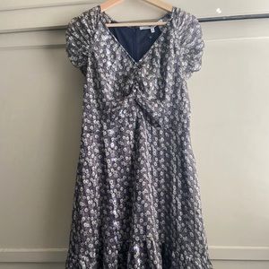 COLLECTIVE CONCEPTS BLUE FLORAL MINI - XL